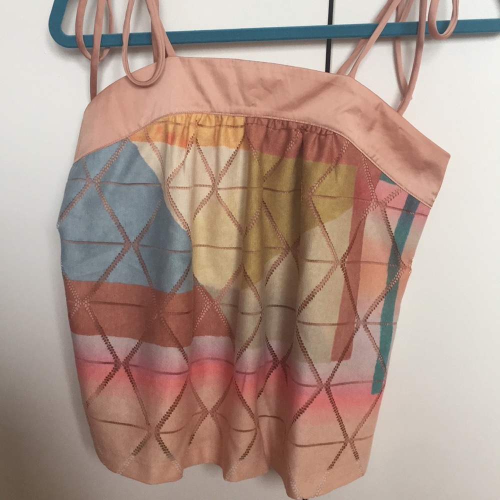 Anthropology silk camisole